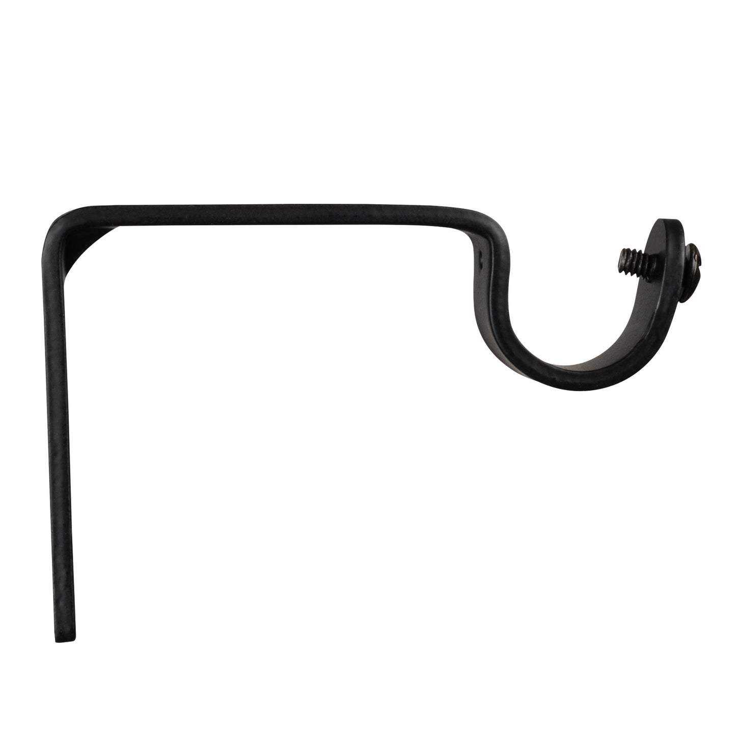 Terrazo Black Modern Farmhouse Curtain Rod Set