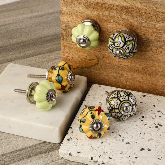 Classic Mixed Style Ceramic Pull Knobs (C13)