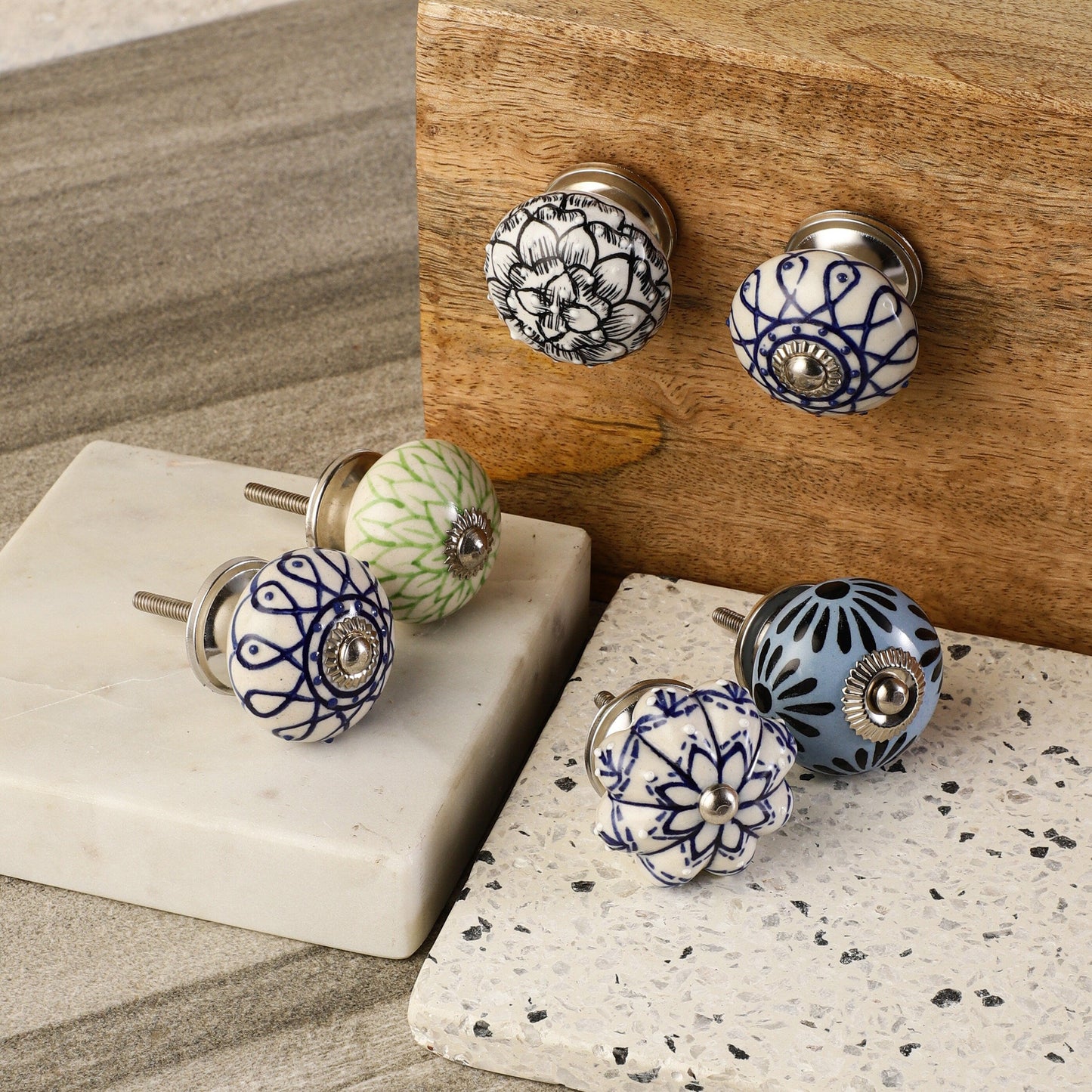 Classic Style Ceramic Pull Knobs (C24)