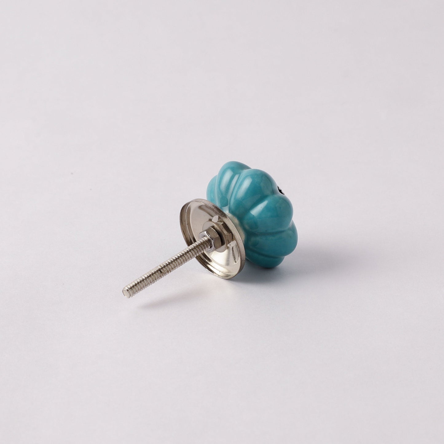 Classic Style Teal, Pink and White Ceramic Pull Knobs (C16)