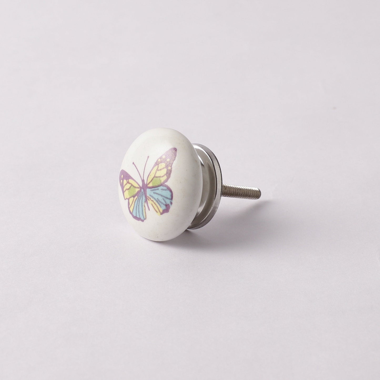 Butterfly Print Style Ceramic Pull Knobs (C29)