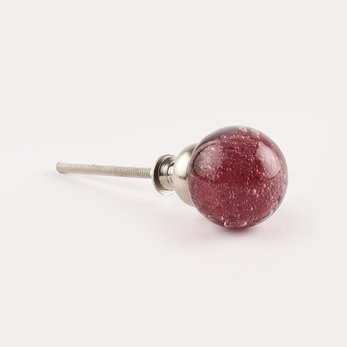 Cherry Red Glass Pull Knobs (G29)