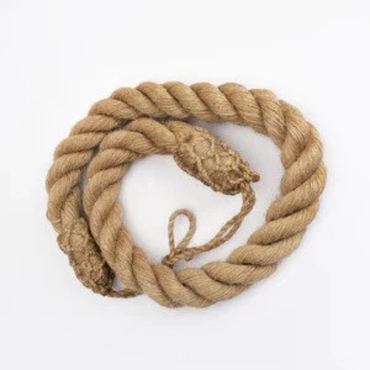 39" Inch Natural Jute Rope Window Curtain Tieback